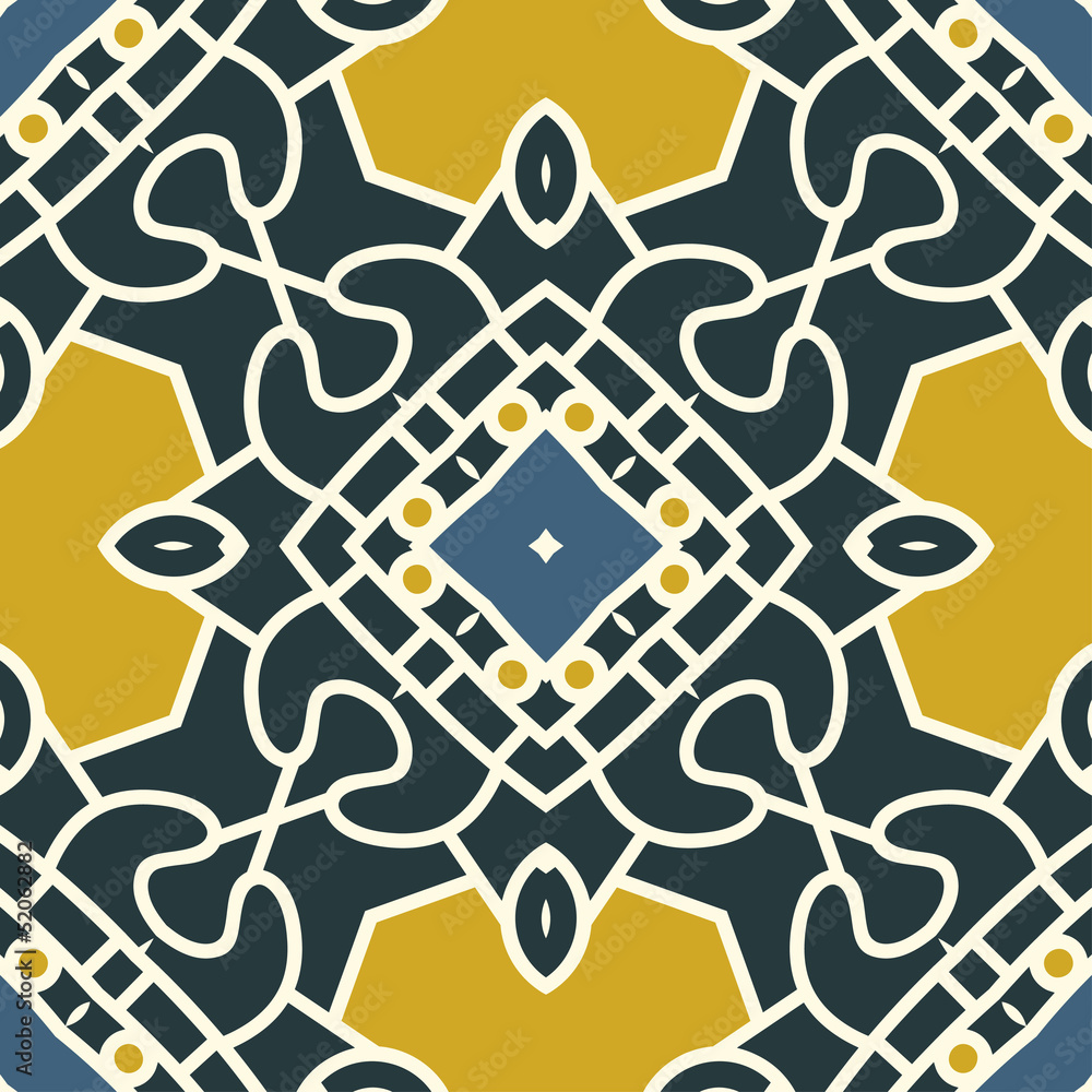 Aufkleber Vector Square Decorative Design Element