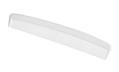 Hair comb isolated on white background