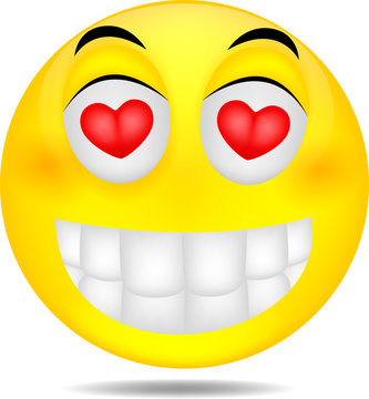 recommend clip art: Smiley in Love