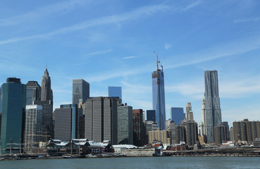 Obraz premium Lower Manhattan skyline
