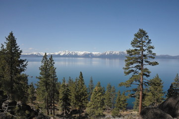 Lake Tahoe in the USA>