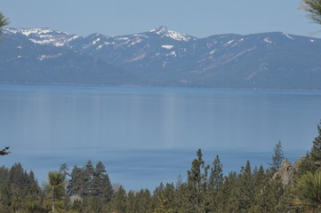 Lake Tahoe in the USA>