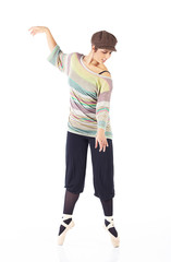 Modern ballet dancer