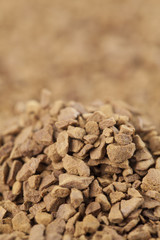 Instant coffee background