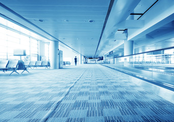 Interior of the airport