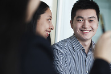 Co-workers in office