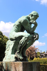 Obraz premium Le Penseur de Rodin (Laeken - Belgique)