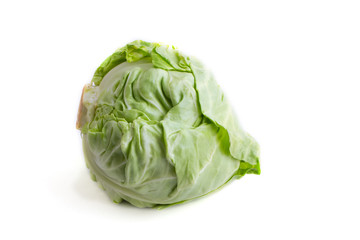 whole green cabbage