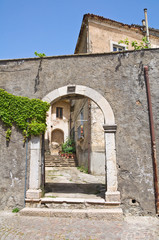 Naklejka premium Historical palace. Melfi. Basilicata. Italy.
