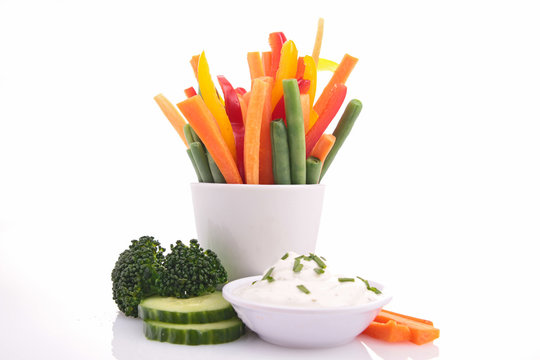 Vegetable Stick And Dip