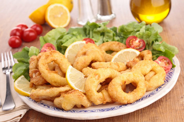 fried calamari rings