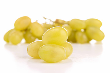 isolated white grape
