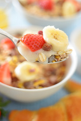 Veganes Früchtemüsli