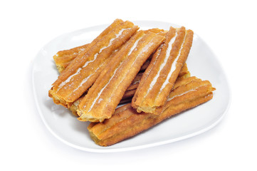 porras, thick churros typical of Spain