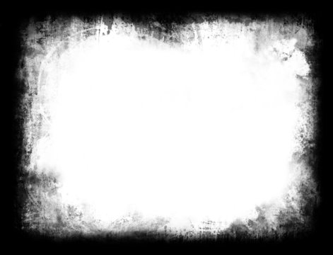 Contorno, cornice, frame in bianco e nero