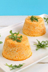 Pudding de zanahoria