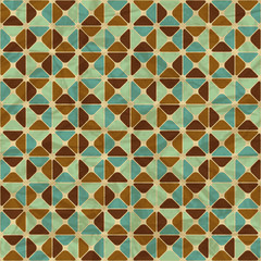 Seamless retro geometric pattern.