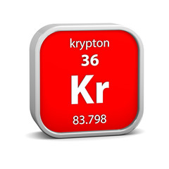 Krypton material sign