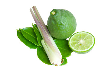 Vegetables on a white background