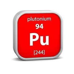 Plutonium material sign