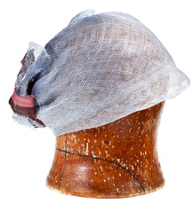 straw summer bonnet hat