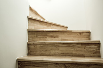 Wood stair