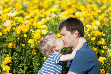 family in the park