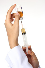 Syringe and Vial