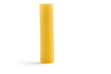macaroni isolated on white background
