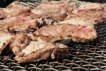 Barbecue gril grill viande brochettes été nourrir nourriture