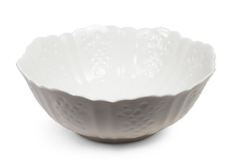 plate for food isolated on white background