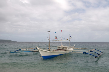 Banca, embarcacion tipica de Filipinas
