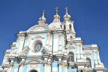 Fototapeta na wymiar Smolny katedry