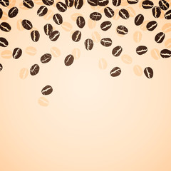 Vector Illustration of a Coffee Background
