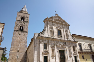 Fototapeta na wymiar Katedra św Maria Assunta. Melfi. Basilicata. Włochy.