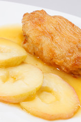 chicken with apple
