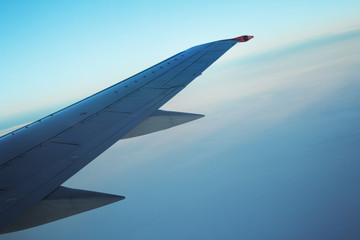 Wing of an airplane