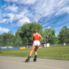 Fototapeta premium Skater