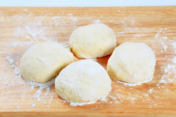 Fototapeta na wymiar Yeast dough