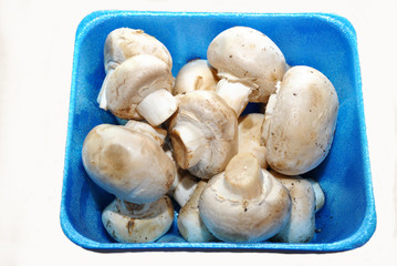 Dirty Packaged Mushrooms