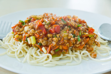 And spaghetti sauce.