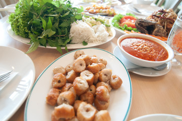 Vietnamese food style ; Naemnueng