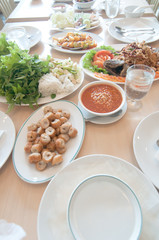 Vietnamese food style ; Naemnueng