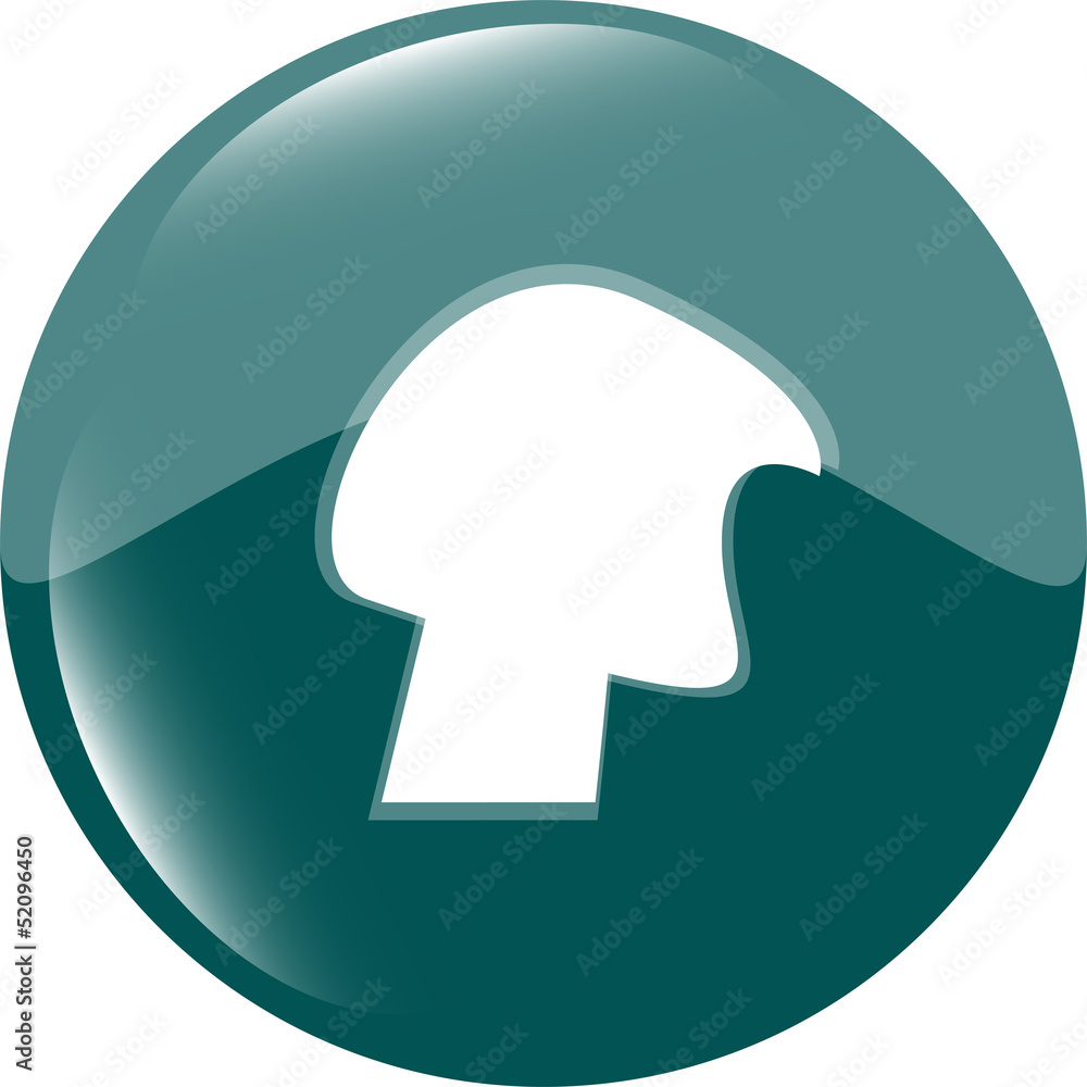 Poster abstract design elements - icon or button
