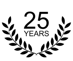 Obraz premium Laurel 25 years