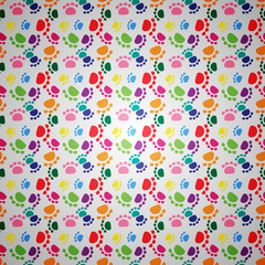 Vector footprint background