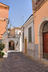 Alleyway. Melfi. Basilicata. Italy.