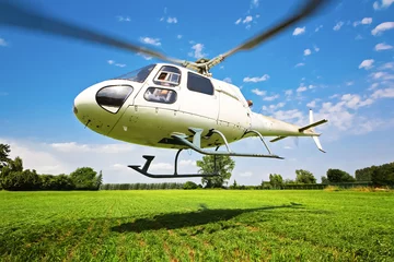 Foto op Canvas Helikopterlancering © TIMDAVIDCOLLECTION