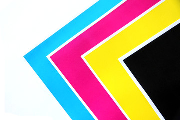 Colors sheets triangular.