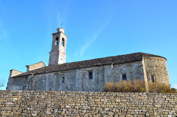 Santuario della Madonna del Carmine, Prunetto, Piemonte, Italia